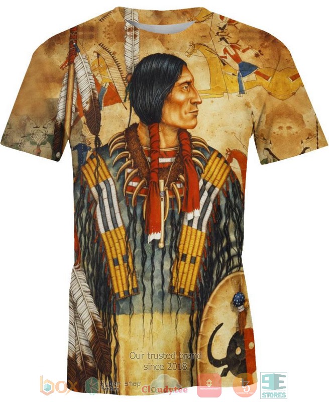 HOT Yellow Soil Native All Over Printed 3D Shirt, Hoodie 2 Yellow Soil Native 3D Shirt Hoodie 1