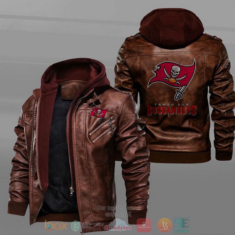 BEST NFL Tampa Bay Buccaneers Leather Jacket 2 Tampa Bay Buccaneers NFL Leather Jacket 1