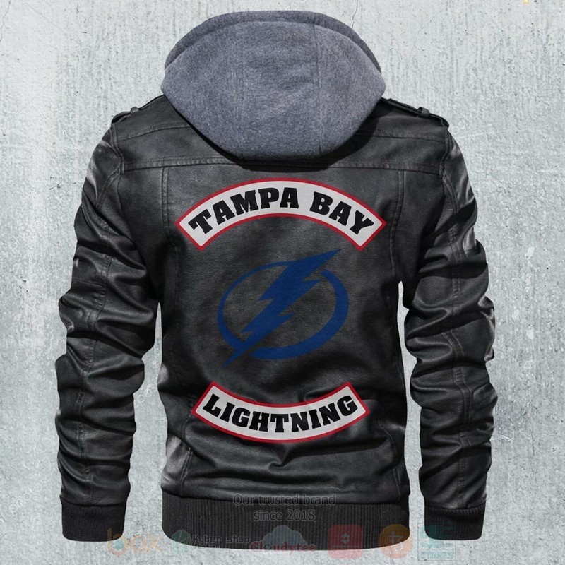 BEST Tampa Bay Lightning NHL Champions Zipper Jacket Leather 1 Tampa Bay Lightning NHL Hockeys Leather Jacket