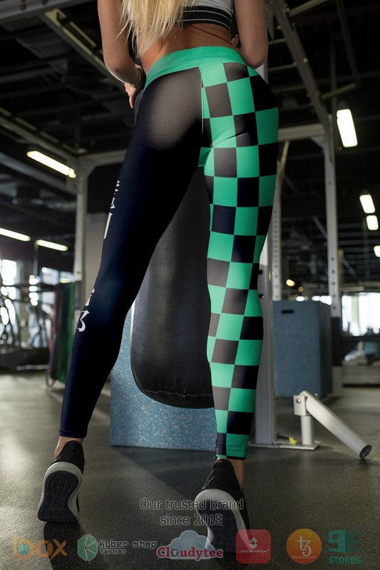 NEW Tanjiro Fashion Unisex Leggings Tights 9 Tanjiro Fashion Unisex Leggings 1 2 3 4 5 6 7 8
