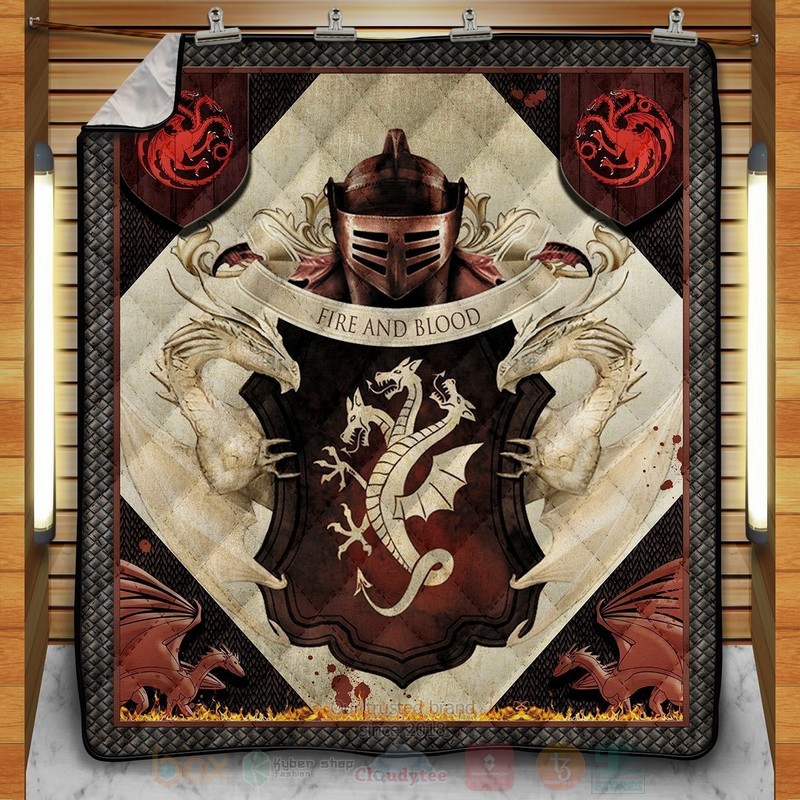 Targaryen Blood Game of Thrones Quilt