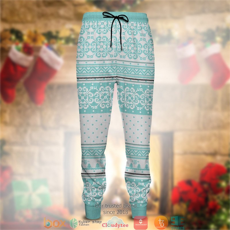 Team Aoba Johsai Christmas Jogger Pants
