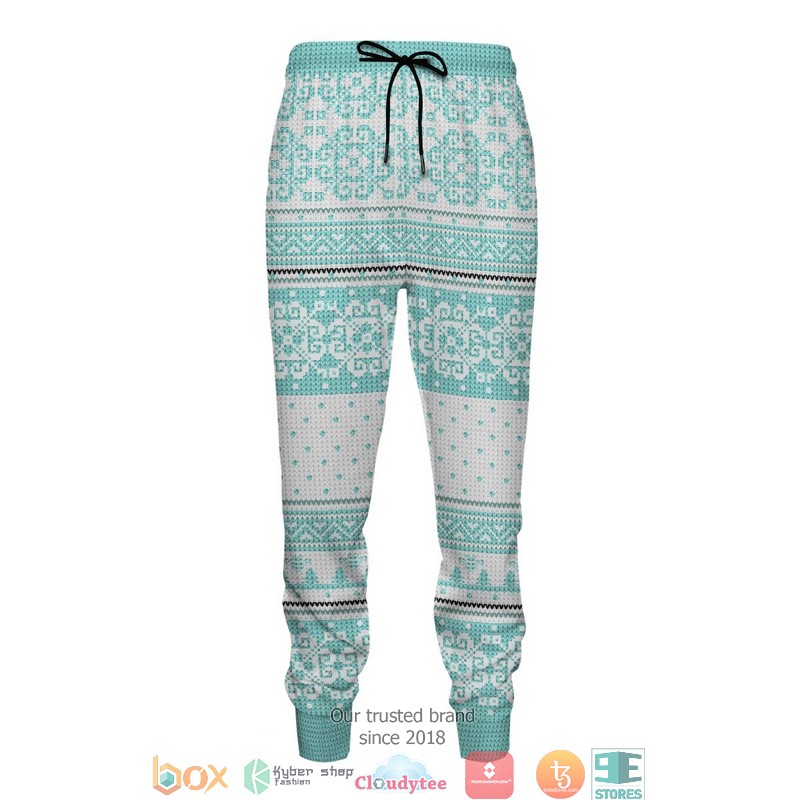 Team Aoba Johsai Christmas Jogger Pants 2 Team Aoba Johsai Christmas Jogger Pants 1