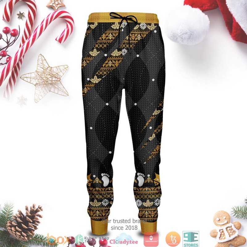 Team MSBY Black Jackals Christmas Jogger Pants