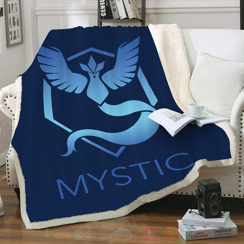BEST Team Mystic Custom Sherpa Blanket 8 Team Mystic Custom Throw Blanket
