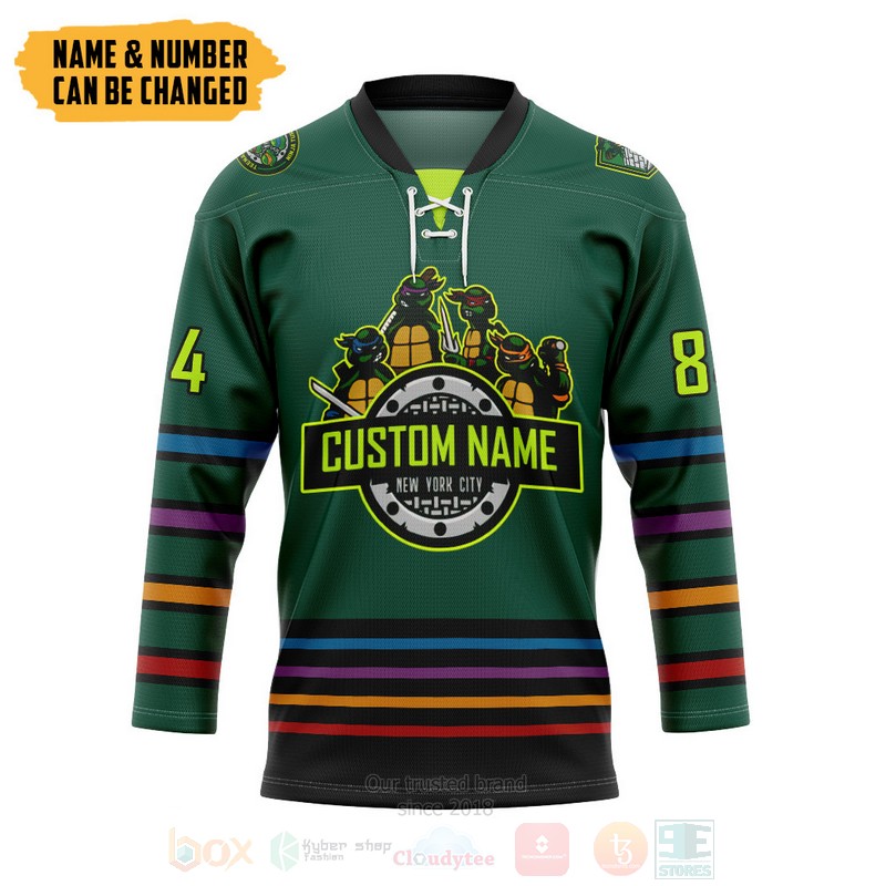 Teenage Mutant Ninja Turtles Personalized Hockey Jersey