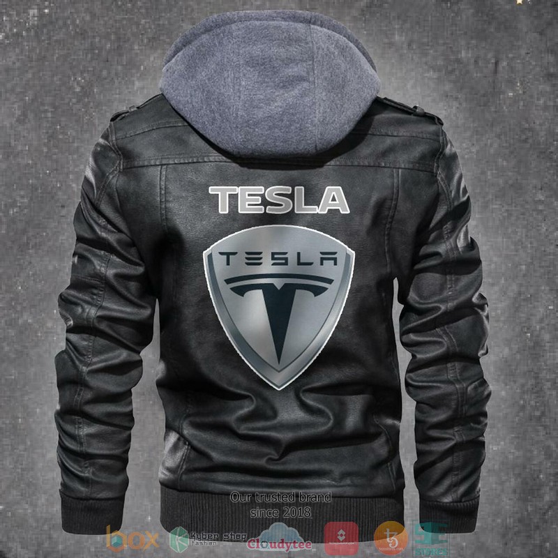 Telsa Automobile Car Motorcycle Men Art Leather Jacket 5 Telsa Automobile Car Motorcycle Men Art Leather Jacket