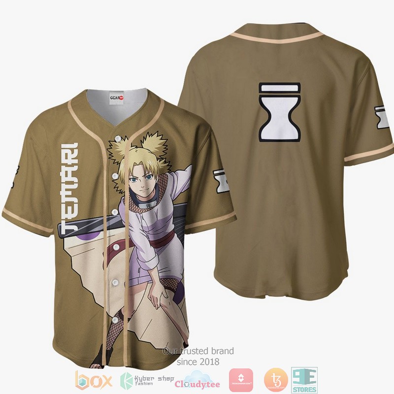 Temari Naruto Baseball Jersey Shirt