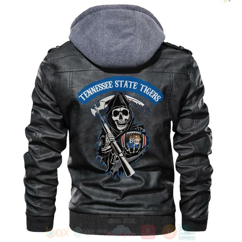 Tennessee State Tigers NCAA Football Sons of Anarchy Blacks Leather Jacket