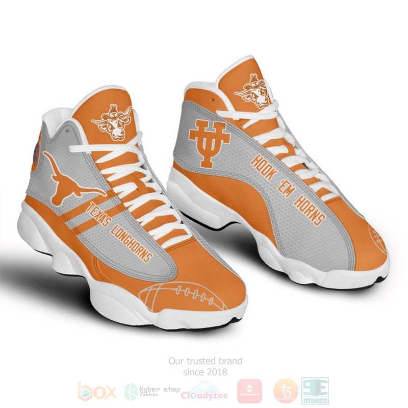 Texas Longhorns NCAA Air Jordan 13 Shoes