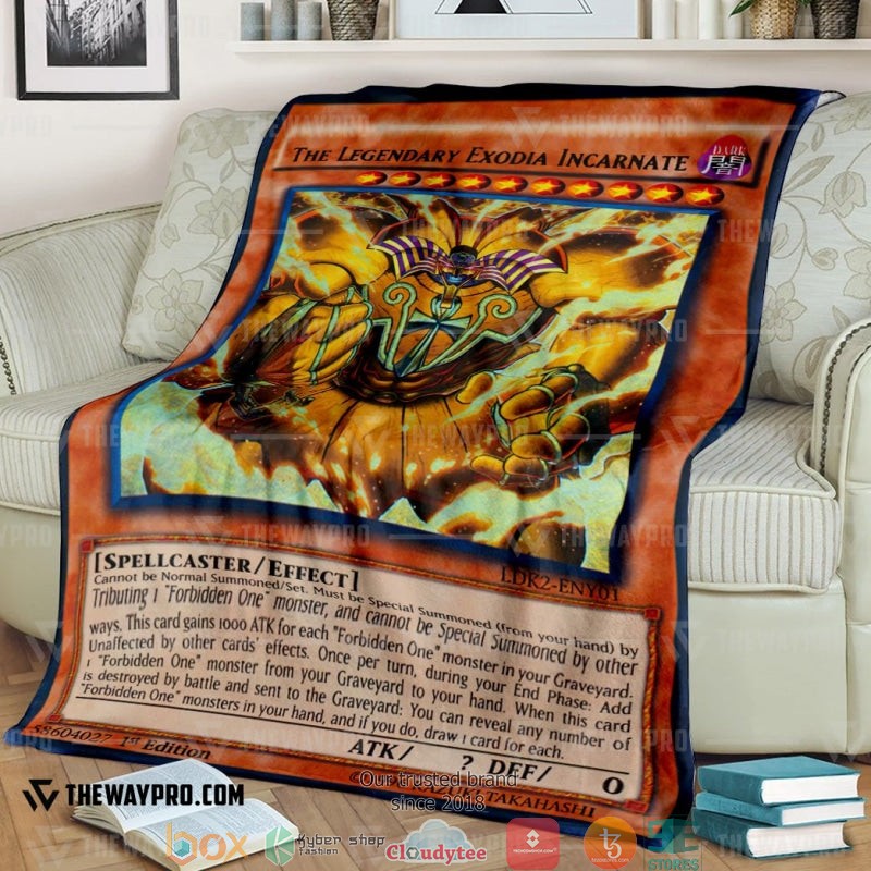 The Legendary Exodia Incarnate Soft Blanket