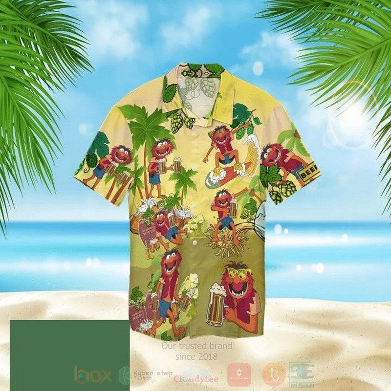 BEST The Muppet Show All Over Print Aloha Shirt 1 The Muppet Show Short Sleeve Hawaiian Shirt