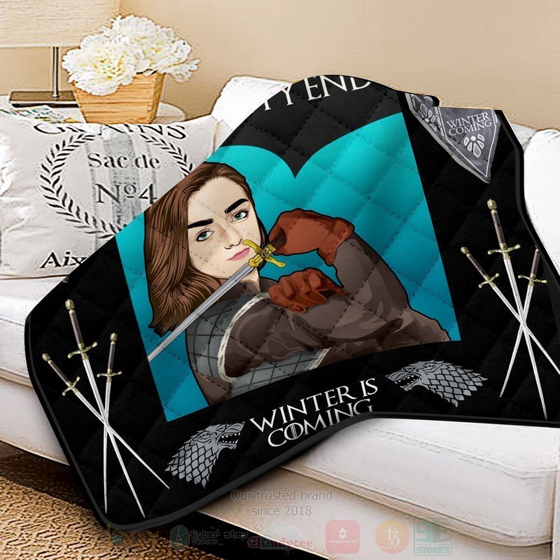 BEST The Pointy End Game of Thrones Quilted Fabric 2 The Pointy End Game of Thrones Quilt 1