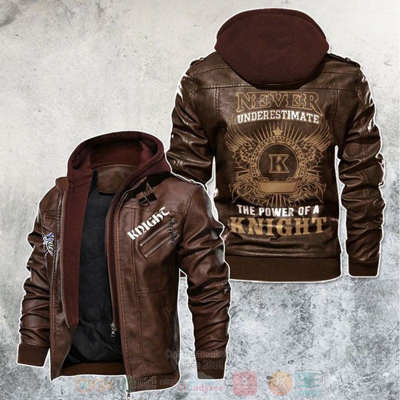 The Power of A Knight Motorcycle Leather Jacket 1