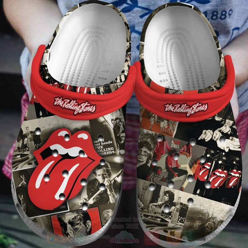 The Rolling Stones Band Crocband Crocs Clog Shoes