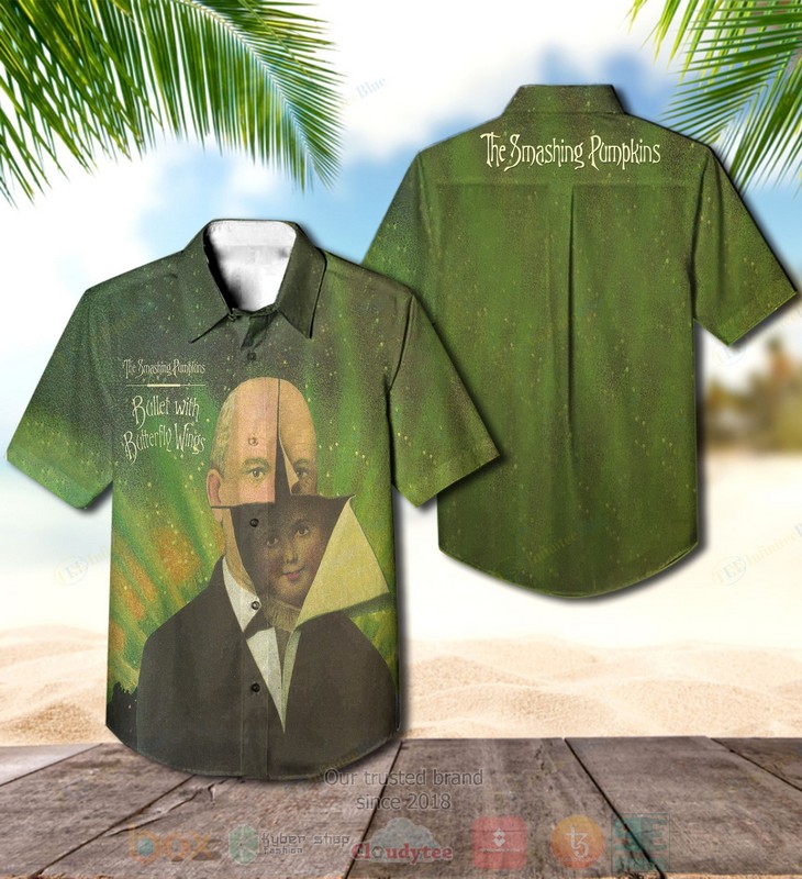 The Smashing Pumpkins band Bullet with Butterfly Wings Hawaiian Shirt