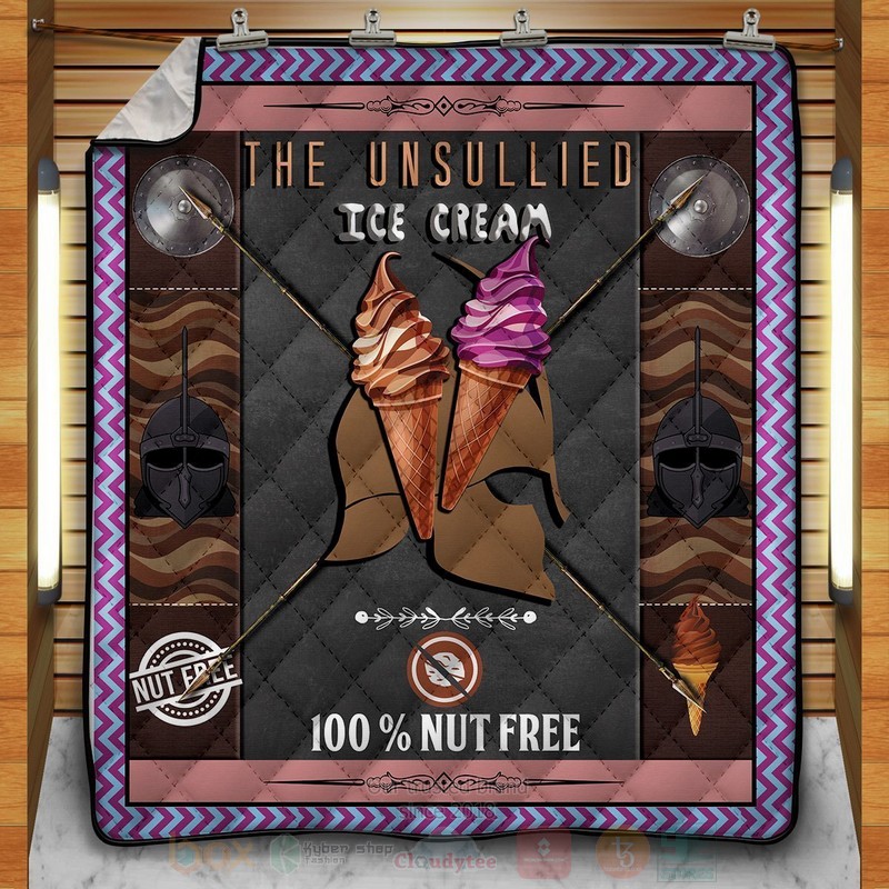 The Unsellied Ice Cream Nut Free Quilt