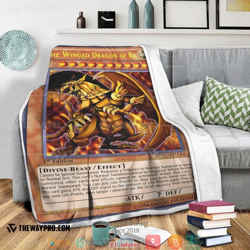 The Winged Dragon Of Ra Soft Blanket 2 The Winged Dragon Of Ra Soft Blanket 1