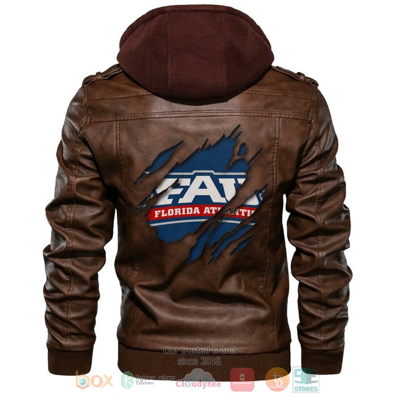 Florida Atlantic Owls NCAA Leather Jacket