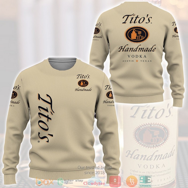 HOT Tito's Handmade Vodka All Over Printed 3D Shirt, Hoodie 3 Titos Handmade Vodka 3D Shirt Hoodie 1 2