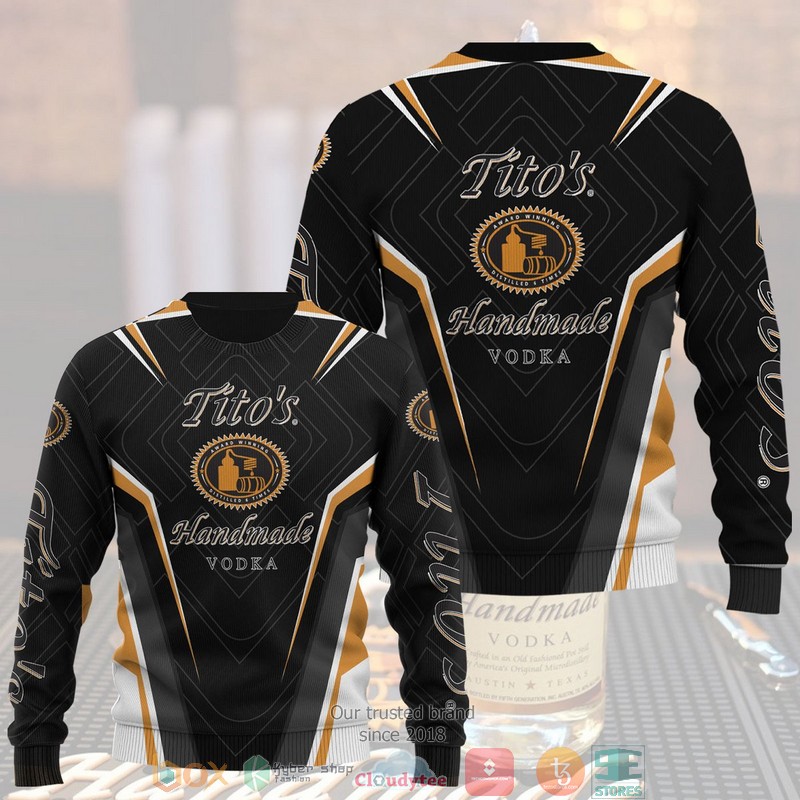 HOT Tito's Handmade Vodka black All Over Printed 3D Shirt, Hoodie 2 Titos Handmade Vodka black 3D Shirt Hoodie 1