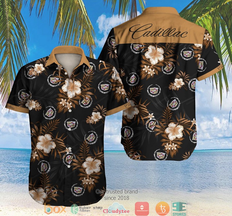 Tlmus Cadillac II Graphic Short Sleeve Hawaiian Shirt