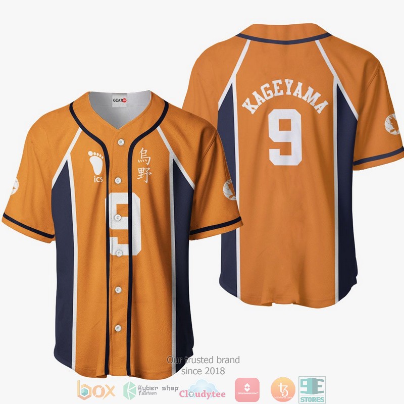 Tobio Kageyama Haikyuu Baseball Jersey Shirt