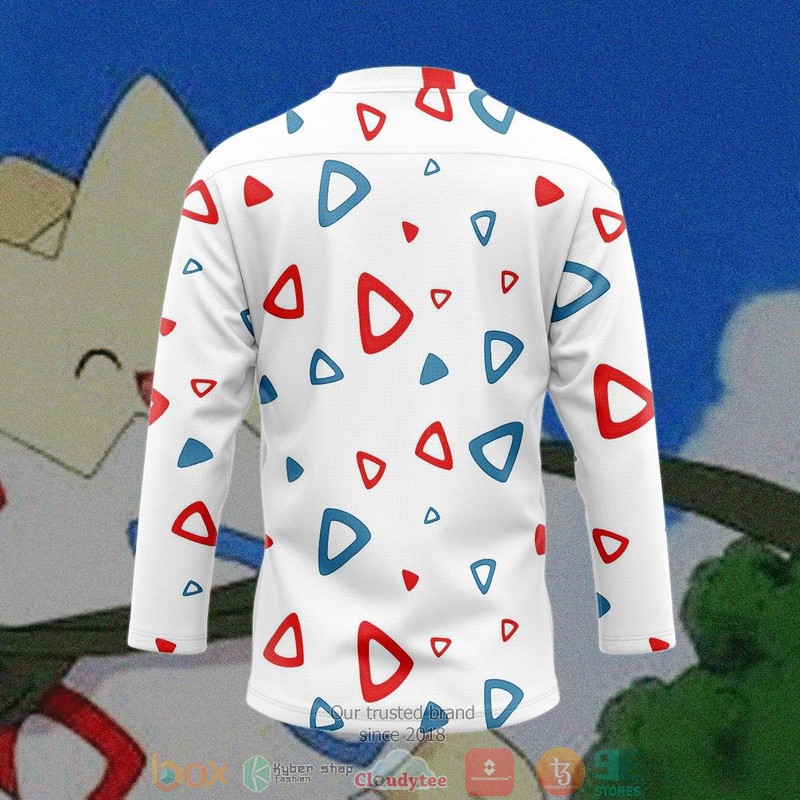 Togepi Egg Hockey Jersey Shirt 4 Togepi Egg Hockey Jersey Shirt 1 2 3