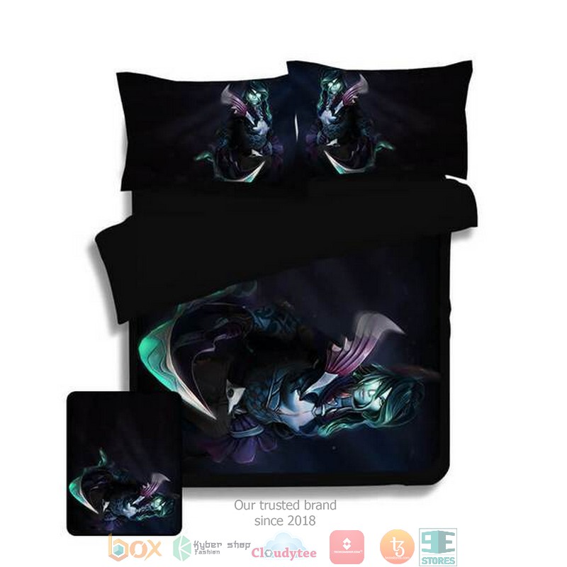 Toll of the Fearful Aria Phantom Assassin Bedding Set