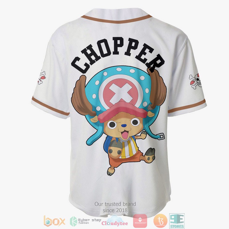 Tony Tony Chopper One Piece Baseball Jersey 3 Tony Tony Chopper One Piece Baseball Jersey 1 2