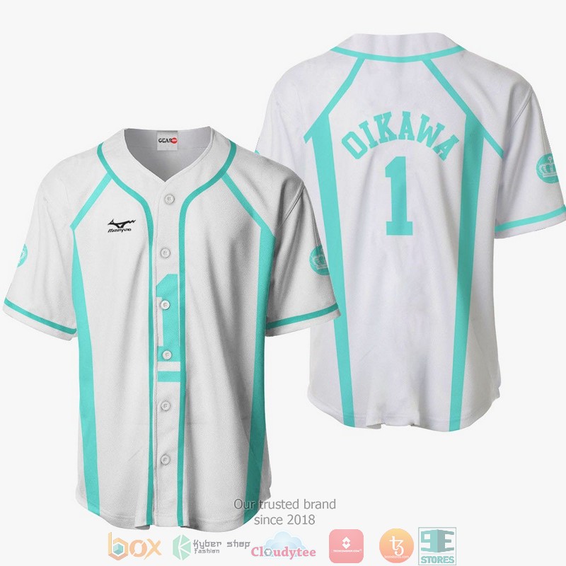 Tooru Oikawa 1 Haikyuu Baseball Jersey Shirt 7 Tooru Oikawa 1 Haikyuu Baseball Jersey Shirt