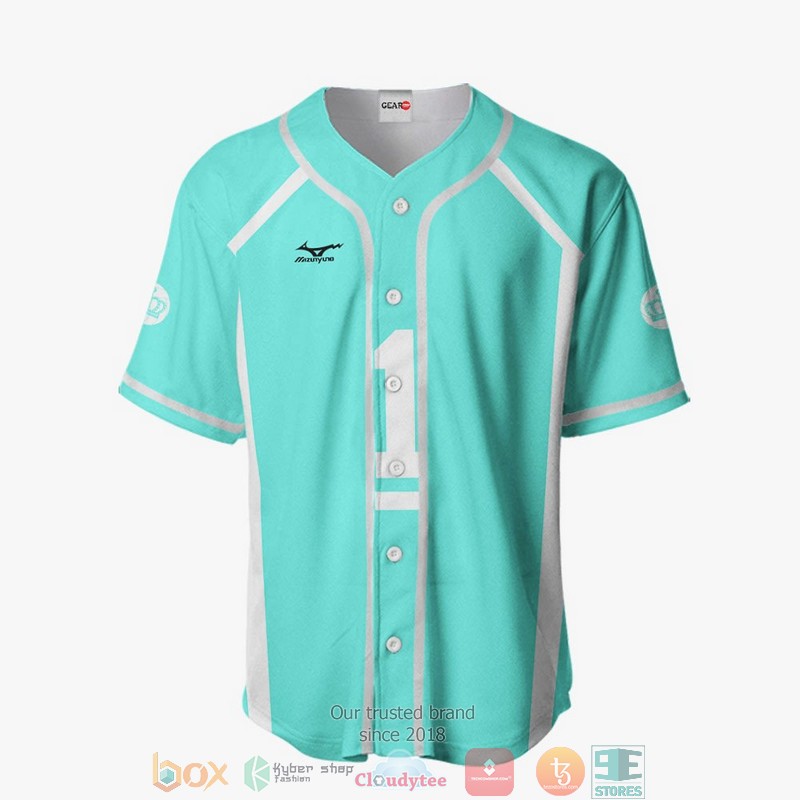 Tooru Oikawa Haikyuu Baseball Jersey Shirt 2 Tooru Oikawa Haikyuu Baseball Jersey Shirt 1
