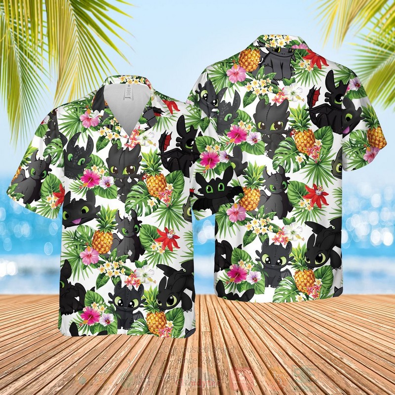 BEST Toothless Baby Tropical Shirt, Short 2 Toothless Baby Hawaiian Shirt Short 1