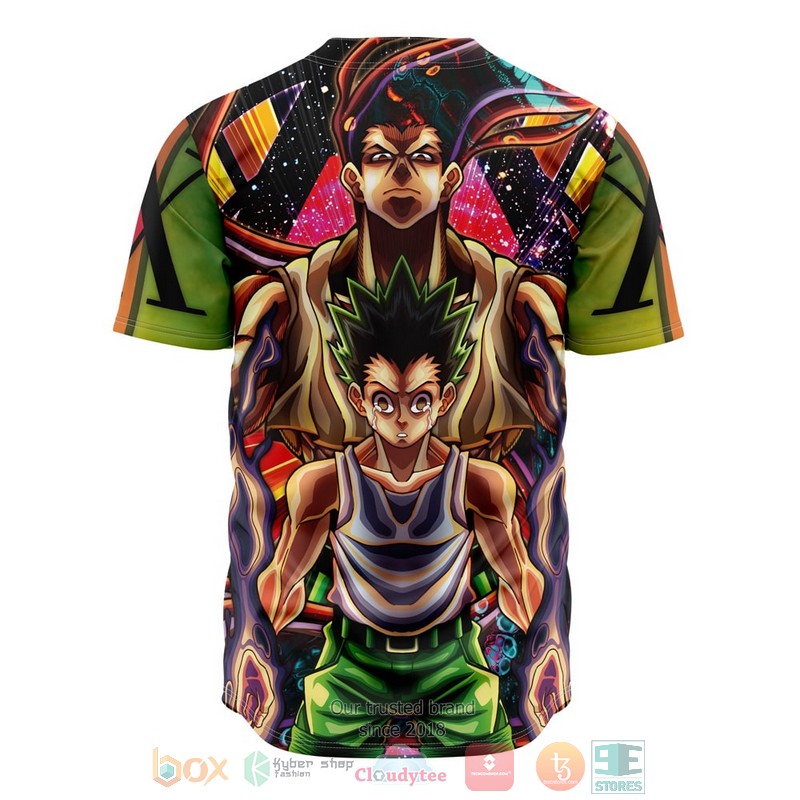 HOT Trippy Gon Freecss Hunter X Hunter Baseball Shirt 3 Trippy Gon Freecss Hunter X Hunter Baseball Jersey 1 2