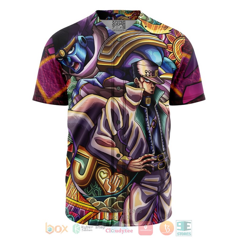 Trippy Jotaro Kujo Jojos Bizarre Adventure Baseball Jersey