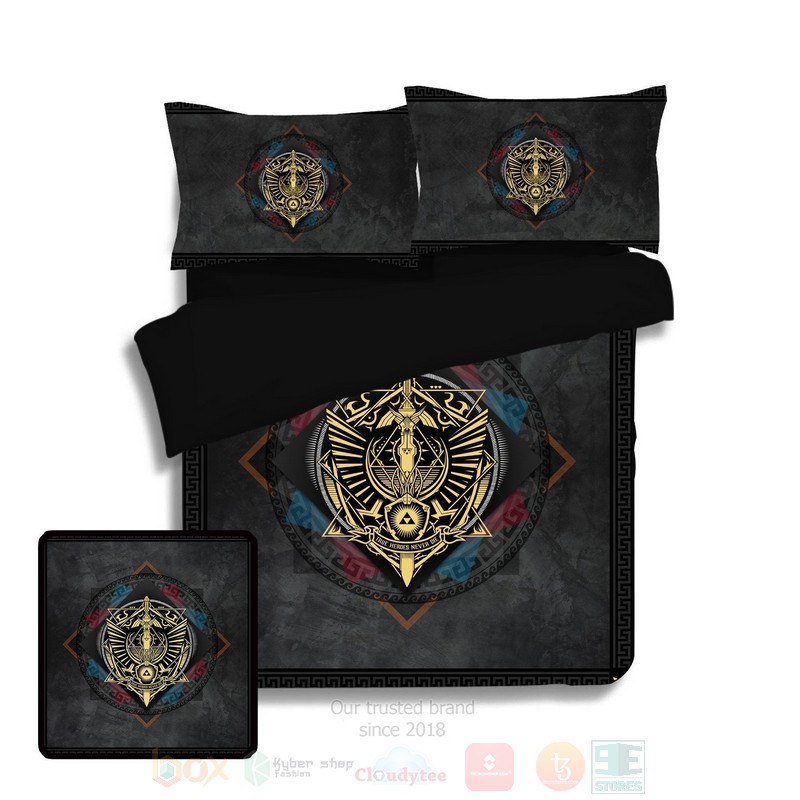 True Heroes Never Die Bedding Set