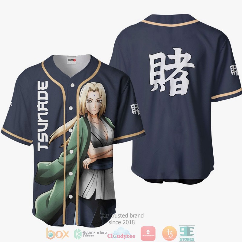 Tsunade Naruto Baseball Jersey Shirt