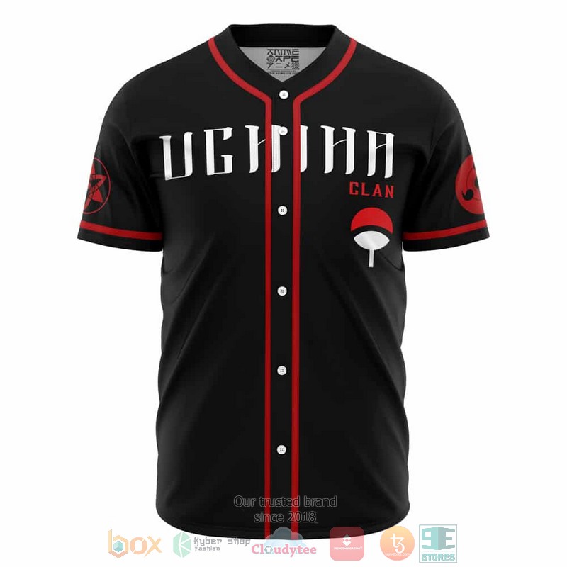 Uchiha Clan Sasuke Uchiha Naruto Baseball Jersey