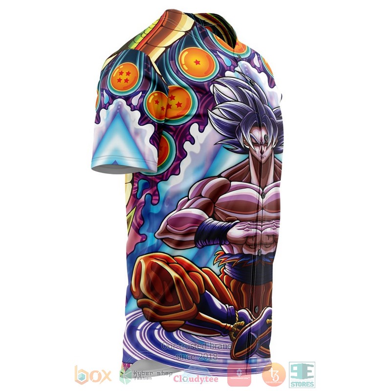 HOT Ultra Instinct Goku Dragon Ball Super Baseball Shirt 2 Ultra Instinct Goku Dragon Ball Super Baseball Jersey 1