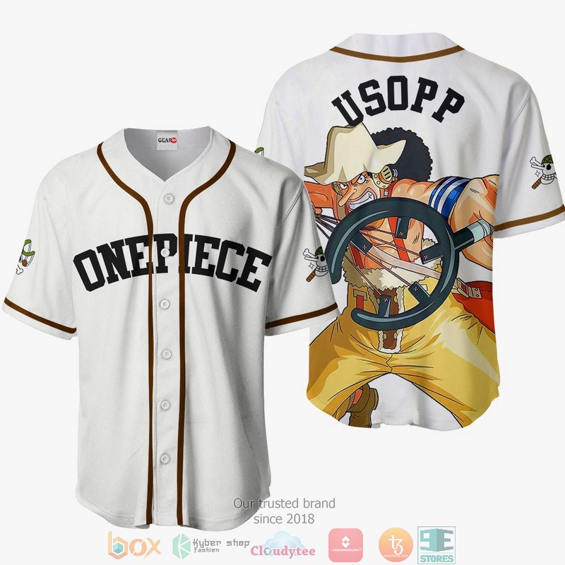 Usopp One Piece for Otaku Baseball Jersey