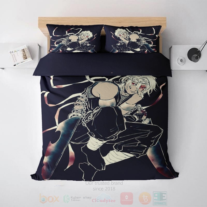 Uzi Tengen Ninja Dark Brushed Demon Slayer Kimetsu no Yaiba Bedding Set