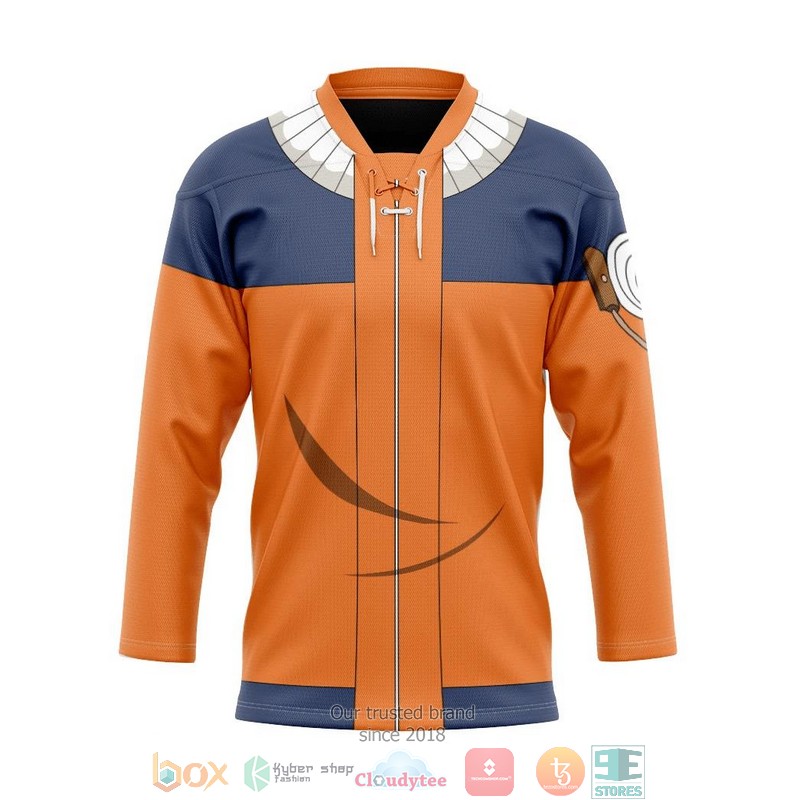 Uzumaki Naruto Hockey Jersey Shirt