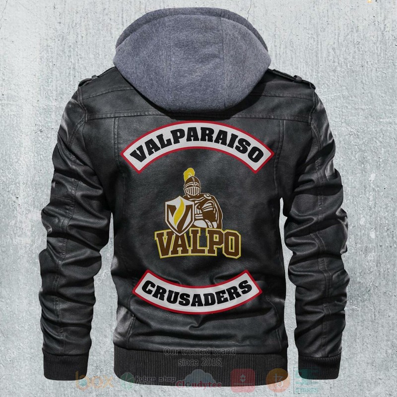Valparaiso Crusaders NCAA Motorcycle Leather Jacket