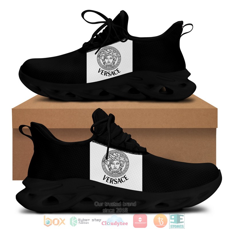 Versace White logo Black Clunky Max Soul Sneaker