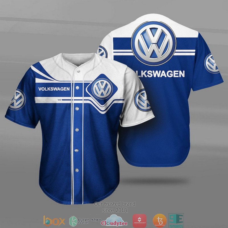 Volkswagen Car Motor Baseball Jersey