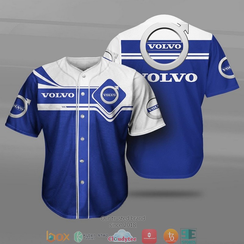 Volvo Car Motor Baseball Jersey