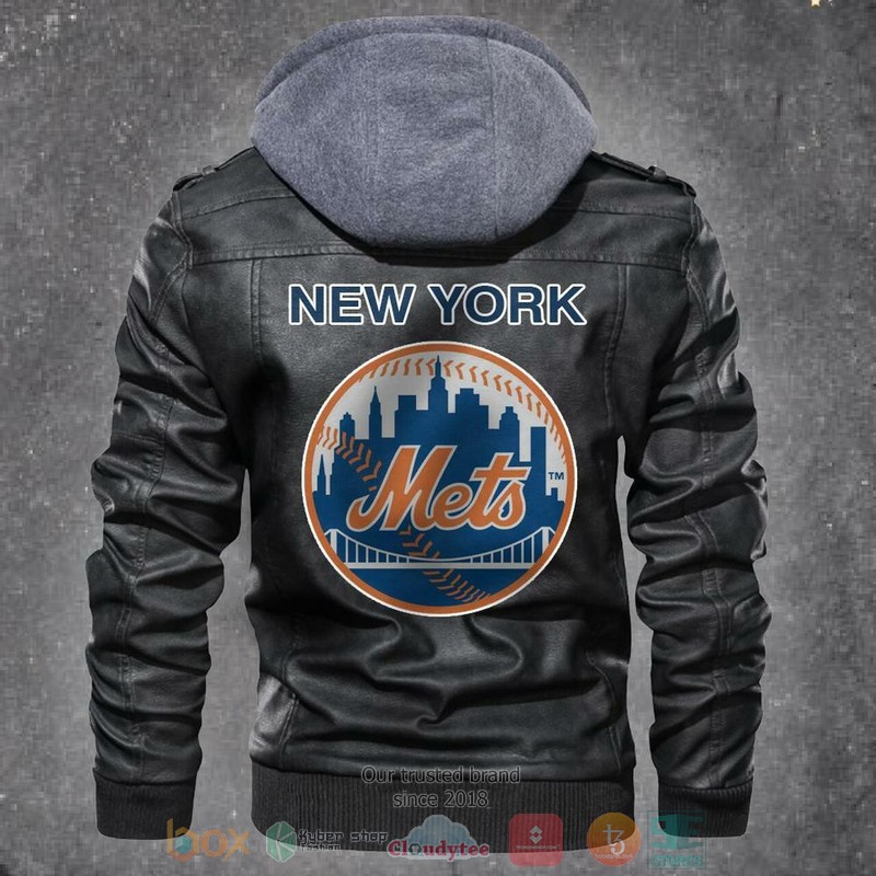 New York Mets MLB Baseball Leather Jacket