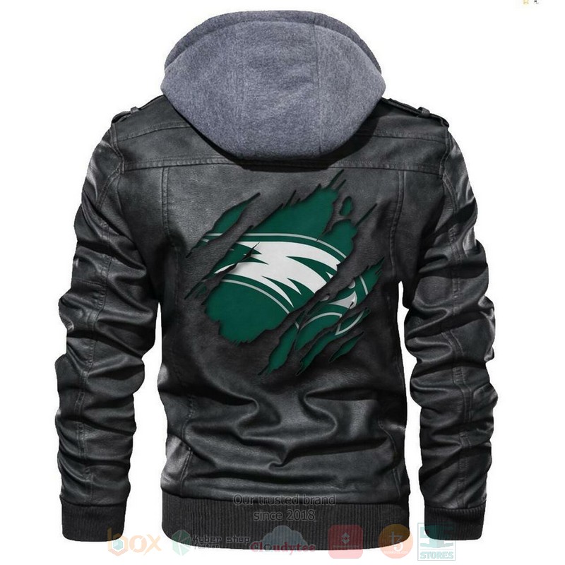 BEST NCAA Teams Wagner Seahawks Black Motorcycle Rider Zipper Jacket Leather 5 Wagner Seahawks NCAA Black Motorcycle Leather Jacket