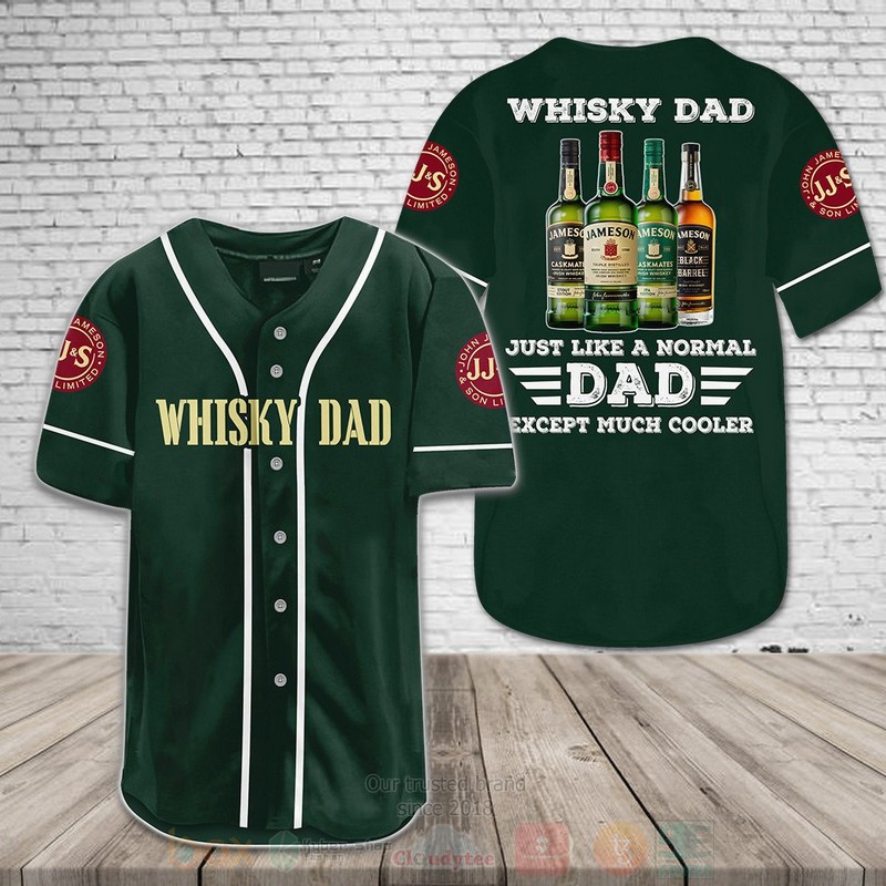Whisky Dab Just Like A Normal Baseball Jersey Shirt