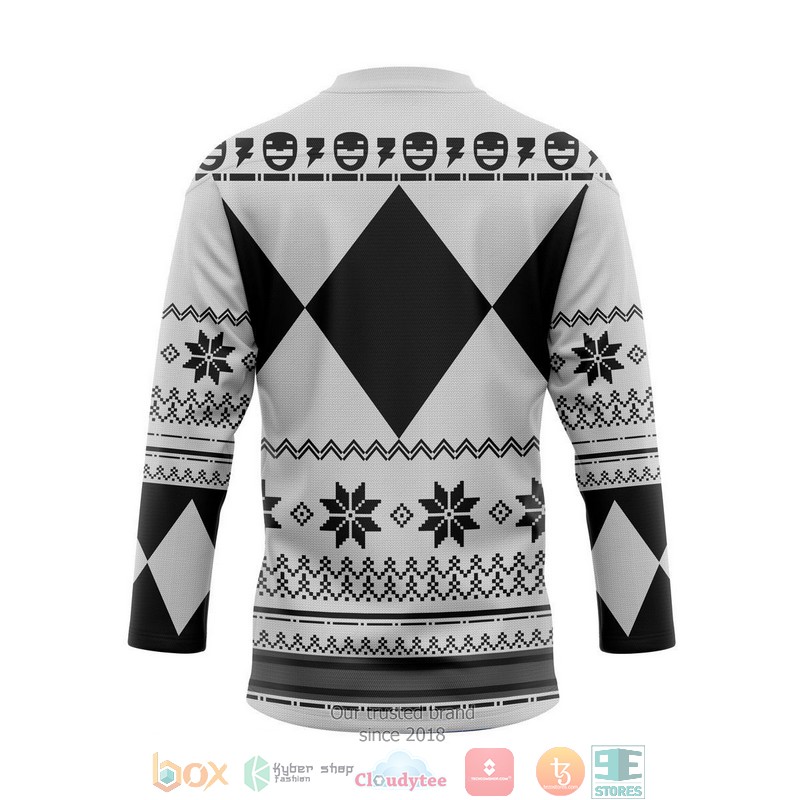 White Power Ugly Hockey Jersey Shirt 2 White Power Ugly Hockey Jersey Shirt 1